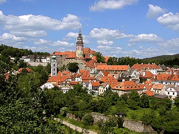 Stadt Český Krumlov, Gesamtansicht