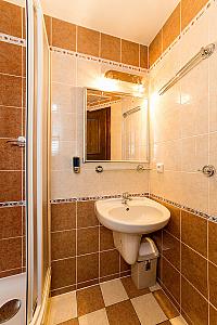 Pokoj č. 3 - koupelna, Ubytování Zámecké schody, Český Krumlov, foto: Lubor Mrázek